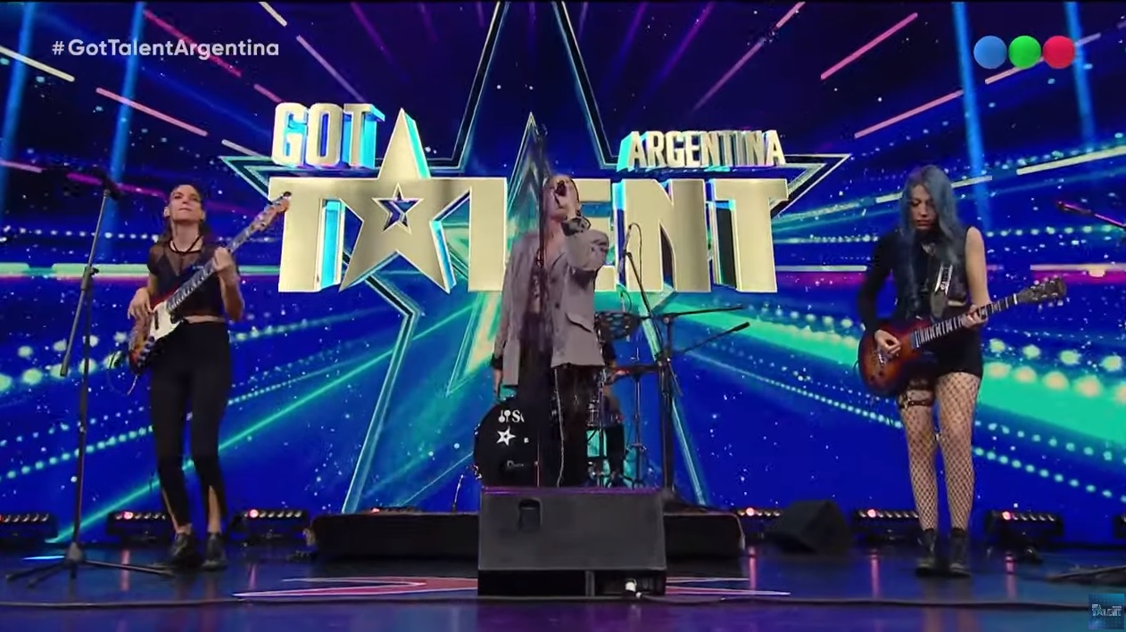The Nenas se presentaron en Got Talent Argentina, también tocaron con Charly García.