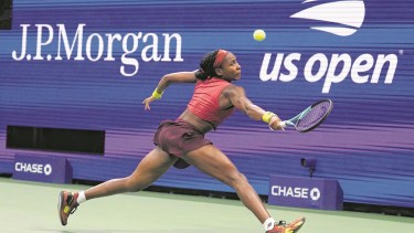 Coco Gauff está llamada a ser la sucesora de las hermanas Williams, y no son pocos los que ven en ella a una síntesis de las dos. (AP Photo/Charles Krupa)