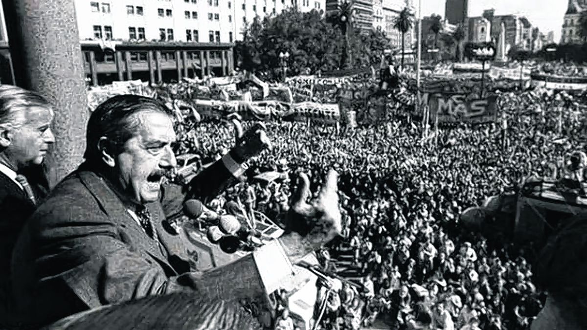 A 40 años del triunfo electoral de Raúl Alfonsín el 30 de octubre de 1983. 