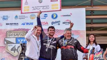Santiago Rostan ganó el Desafío Ruta 40 y cumplirá su sueño de competir en el Dakar.