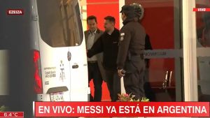 Messi arribó a Argentina durante la madrugada y se suma para la doble fecha de Eliminatorias