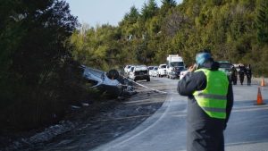 Determinaron la causa de la muerte de la joven en el choque en la ruta al cerro Catedral