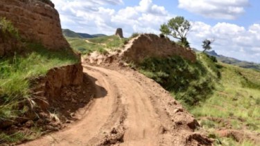 El sector donde destruyeron la Gran Muralla. 