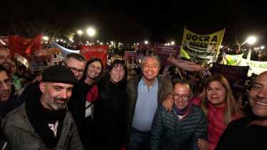 Luis Bertolini, el candidato de Gloria Ruiz y que tuvo que aceptar Rolando Figueroa, será el próximo intendente de Plottier. (Oscar Livera).