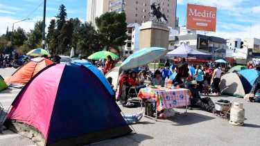 Las organizaciones suspendieron el corte previsto para este miércoles. Foto: Archivo Matías Subat. 