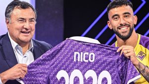 Nicolás González extendió su contrato con la Fiorentina
