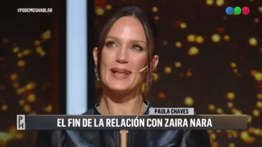 Paula Chaves volvió a hablar de su pelea con Zaira Nara. 