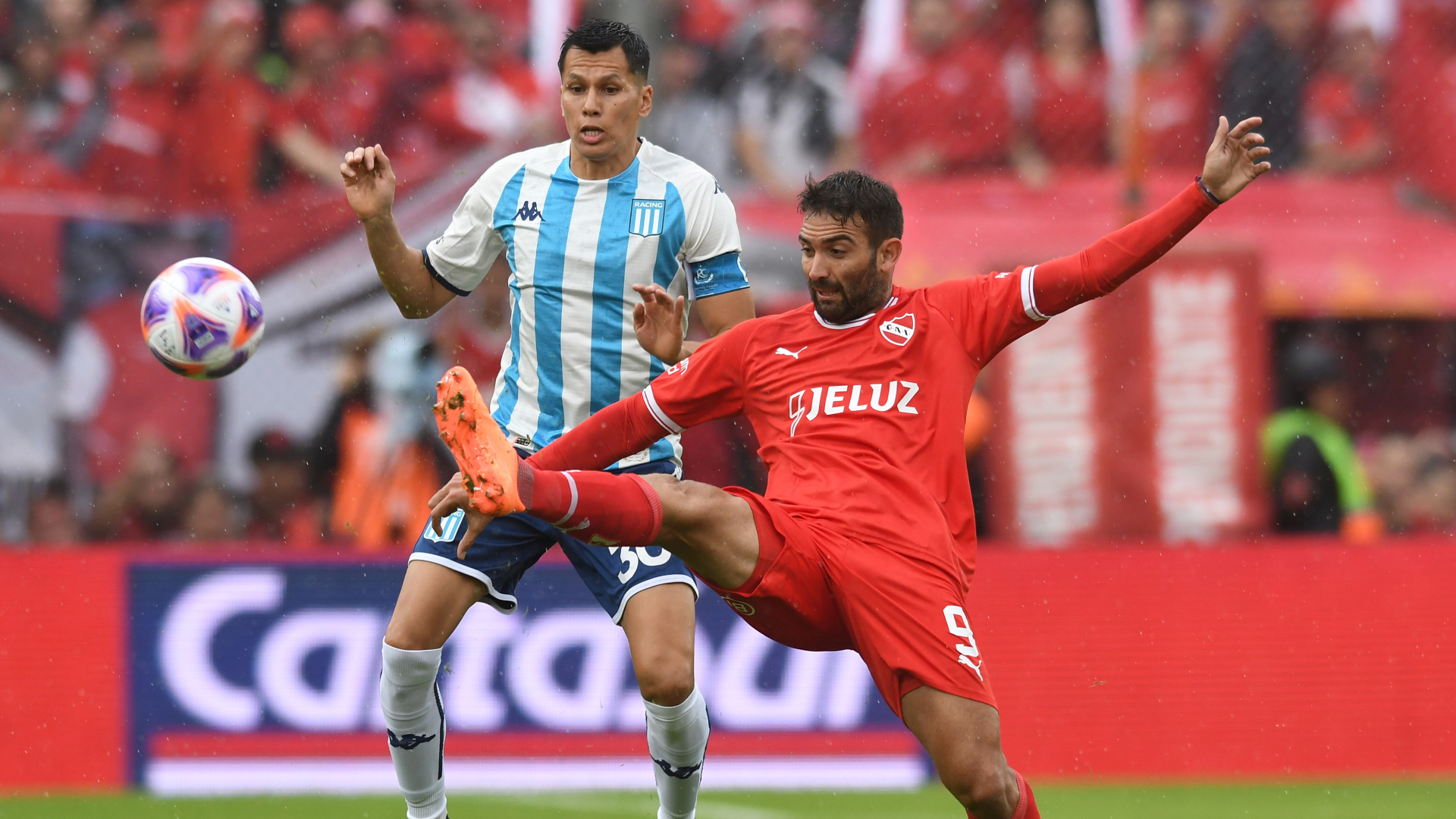 El último Racing- Independiente terminó 1-1. 