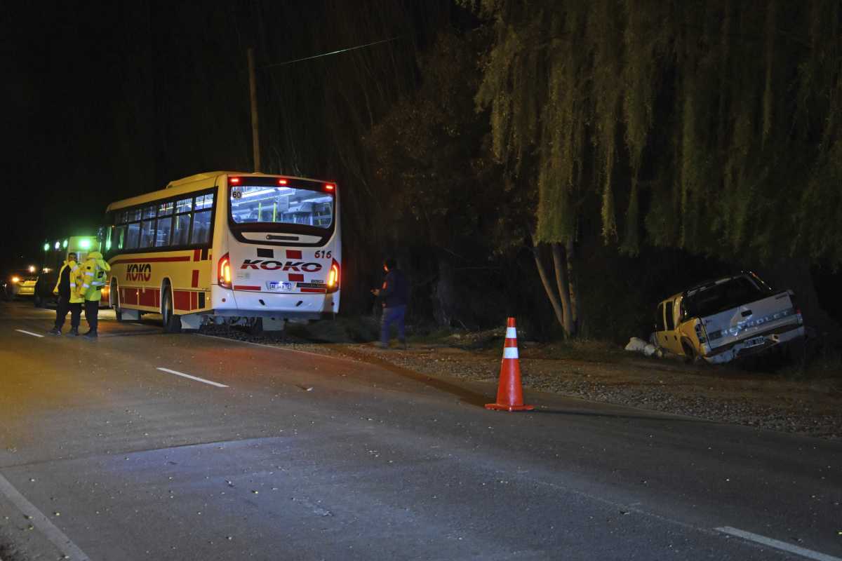 El accidente se produjo en la zona de J. J. Gómez. (Foto: Andrés Maripe)