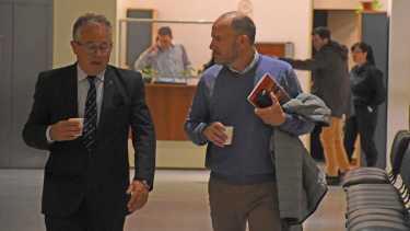 Gatti y su abogado, Hertzriken Velazco podrán recurrir al STJ en última instancia. Si no lo hacen el periodista se encamina a juicio. foto archivo.