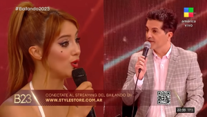 Bailando 2023: así fue el tenso cruce entre Flor Vigna y Ángel de Brito