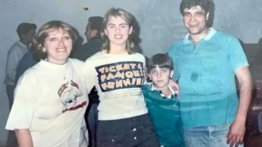 La modelo había revelado que su madre había sido víctima de violencia de género. Foto: Gentileza TN. 