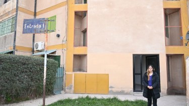 El intento de desalojo se desarrolló en el barrio Managua. Foto: Florencia Salto.