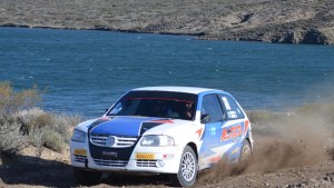 Mauro Rocca ratificó su liderazgo y logró su quinta victoria en el Rally de Piedra del Águila