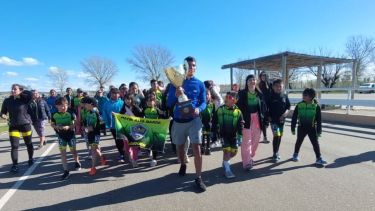 El equipo neuquino tuvo otra formidable actuación en la pista de la Ciudad Deportiva.