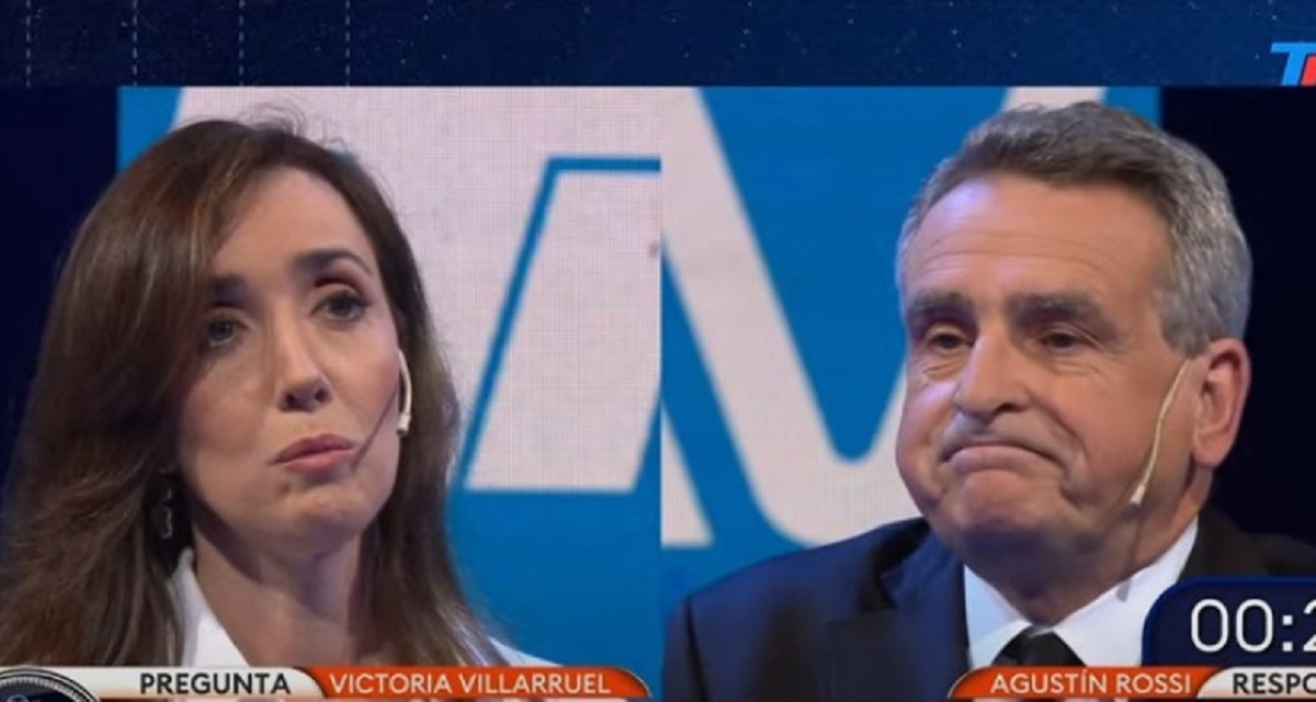 Victoria Villarruel y Agustín Rossi, cara a cara en un nuevo debate. 