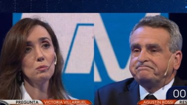 Victoria Villarruel y Agustín Rossi, cara a cara en un nuevo debate. 