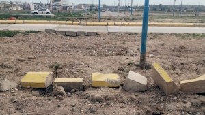 Intimaron al Gobierno de Río Negro y a una empresa por destrozos en una rotonda de Roca