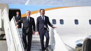 Alberto Fernández llegó a la India para participar de su última Cumbre del G20