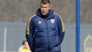 La formación que probó Almirón para el partido de Boca con Almagro por Copa Argentina