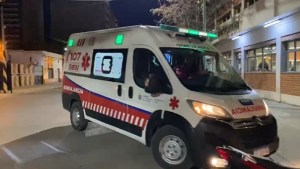 VIDEO | Así llegaba un sobreviviente al hospital de Neuquén