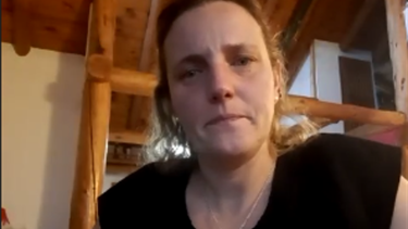 Carolina Zombory, una de las médicas del hospital de Bariloche que estuvo en Mascardi luego del asesinato de Rafael Nahuel. Foto: captura