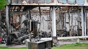 Centro comunitario incendiado en Cipolletti: anunciaron el proyecto para reconstruirlo