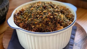 Coliflor gratinado, una opción facilísima y con mucho sabor