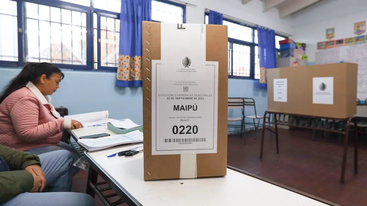 Siete departamentos votaron a sus próximos intendentes en Mendoza. Foto Diario UNO.
