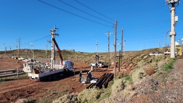 Operario recibió una descarga eléctrica mientras trabajaba en la estación del EPEN incendiada 