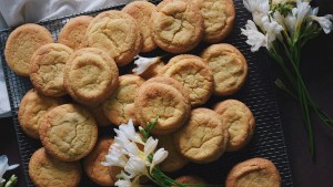 Galletitas hechas con harina de maíz