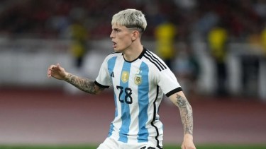 Alejandro Garnacho quedó blindado por la Selección Argentina.