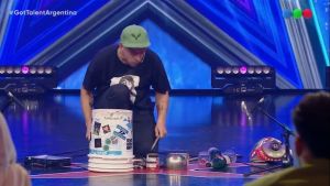El asombroso percusionista que sorprendió con instrumentos reciclados en Got Talent Argentina