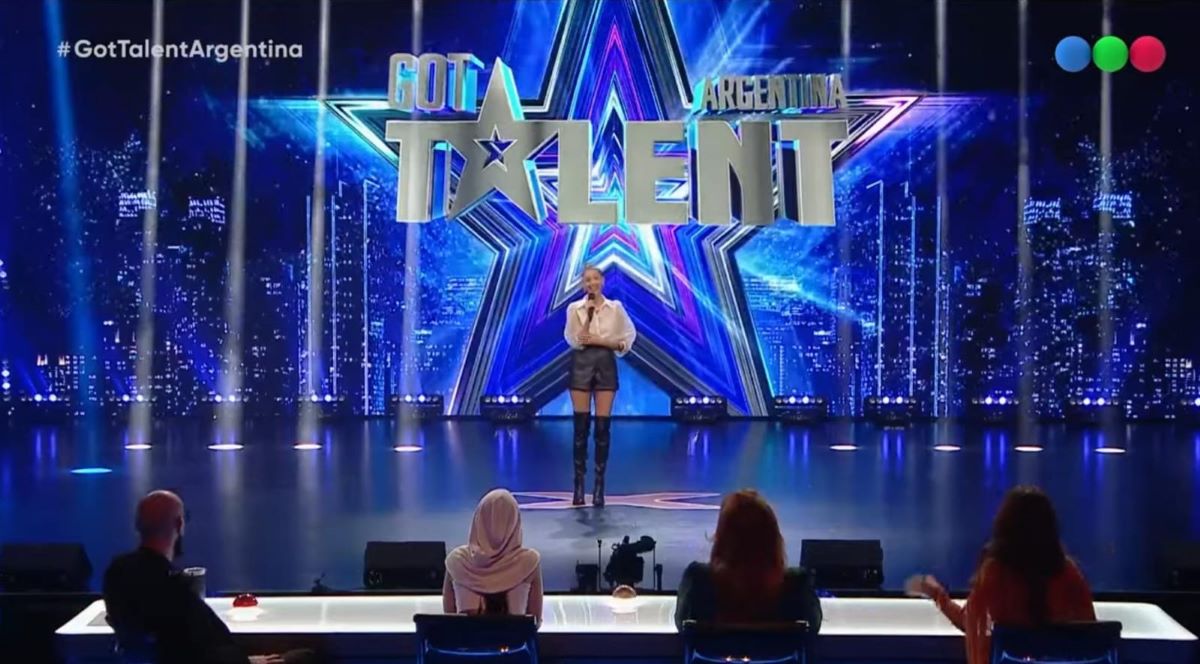 Lizy Tagliani reemplazó a Emir Abdul en el jurado de Got Talent Argentina. Foto: Captura Telefé