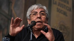 Hugo Moyano duro con Bullrich: la llamó «Pinocheta» y apoyó la candidatura de Massa