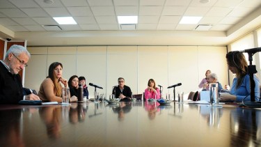 En términos generales se acordó avanzar con el estudio de los proyectos para modificar un artículo del Código Procesal Penal. (Gentileza)