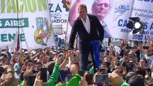 Video | Massa en el acto de la CGT: el país necesita «un Gobierno de unidad nacional»