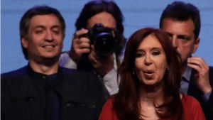 Máximo Kirchner pidió por Cristina en la campaña: “Compañera, va a tener que hablar”