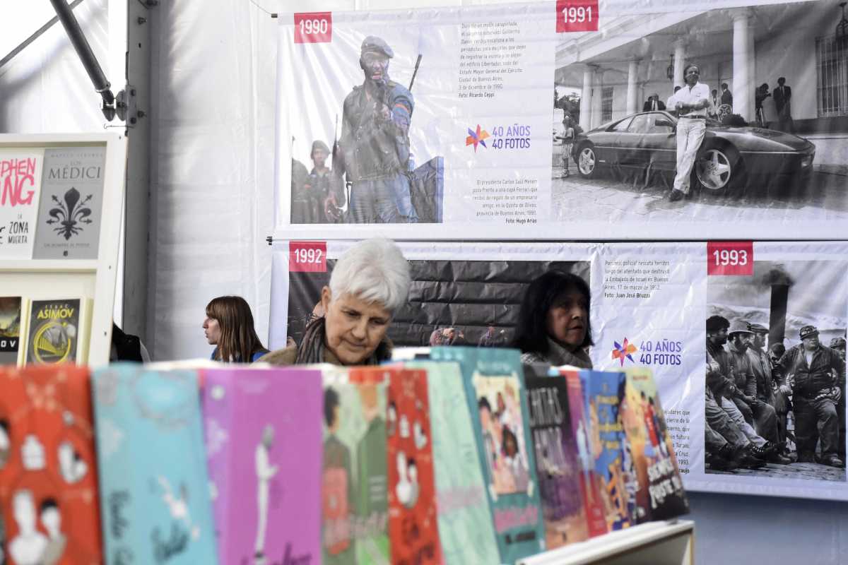 La Feria del Libro de Neuquén 2023 comenzó este viernes 8 y concluye el 17 de septiembre. Foto Matías Subat.