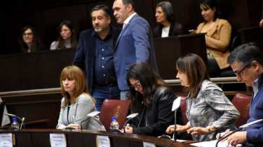 La protesta del gremio legislativo ANEL se desactivó con una modificación en el texto original. Foto: archivo Matías Subat.