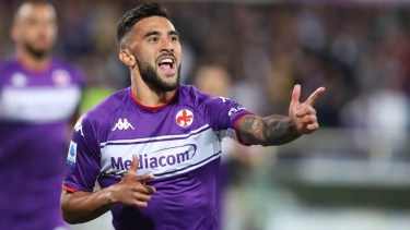 El delantero de la Fiore expresó que su deseo es que su hermano lo vea jugar en River. (Foto: Gentileza)
