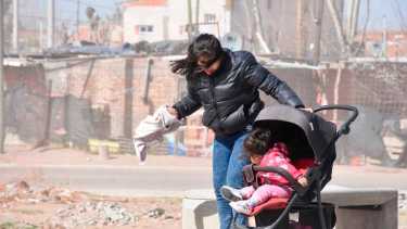 Rige un alerta amarilla por viento en Río Negro y Neuquén. Foto: Matias Subat