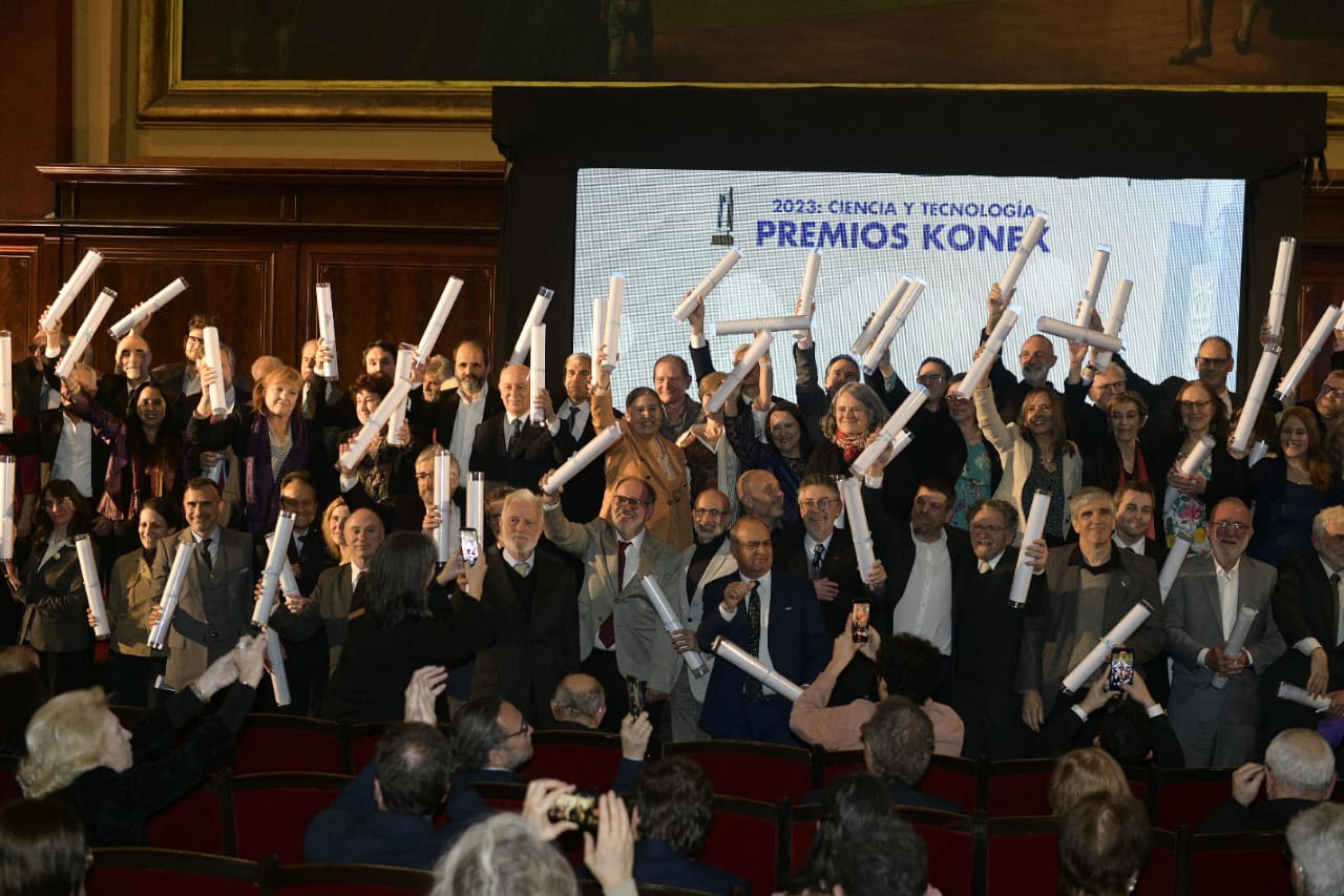 Los Premios Konex 2023 este año fueron dedicados a la ciencia y la tecnología. Gentileza