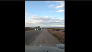 Video | Son pozos, pero no petroleros: denuncian el estado de una ruta de Vaca Muerta