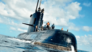 Hoy se cumplen seis años del hundimiento del submarino ARA San Juan. Foto Archivo.