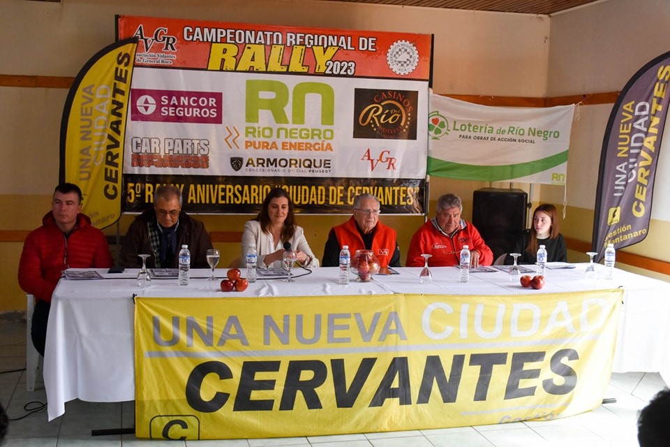 El Rally de Cervantes se presentó en sociedad este viernes.