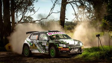 Rally Argentino: Alejandro Cancio y Martín Scuncio, una pelea por milésimas en Reconquista
