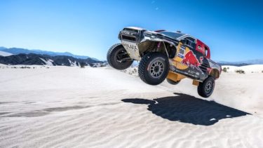 Nasser Al-Attiyah voló por los caminos del norte argentino.