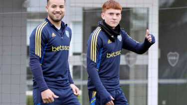 Valentín Barco recordó su paso por las inferiores de Boca.