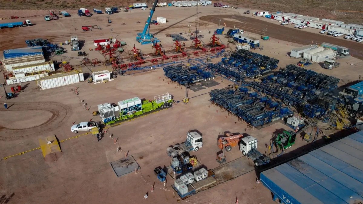 La empresa va camino a desarrollar su primer set de fractura compuesto por bombas a gas. Foto: gentileza. 